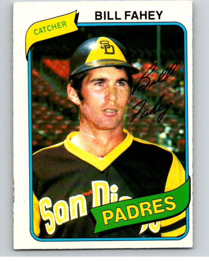 1980 O-Pee-Chee #23 Bill Fahey  San Diego Padres  V78879 Image 1