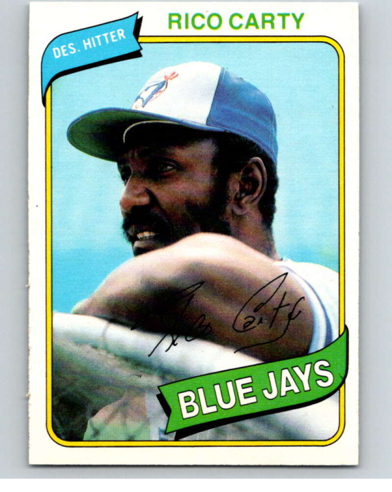1980 O-Pee-Chee #25 Rico Carty  Toronto Blue Jays  V78884 Image 1