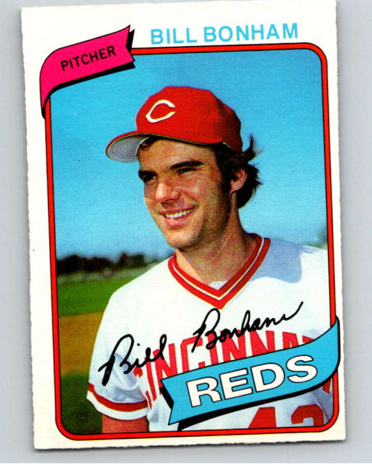 1980 O-Pee-Chee #26 Bill Bonham  Cincinnati Reds  V78888 Image 1