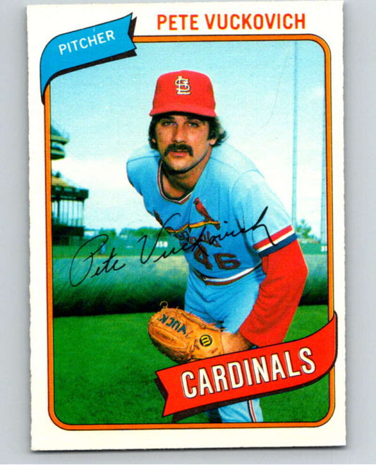1980 O-Pee-Chee #31 Pete Vuckovich  St. Louis Cardinals  V78904 Image 1