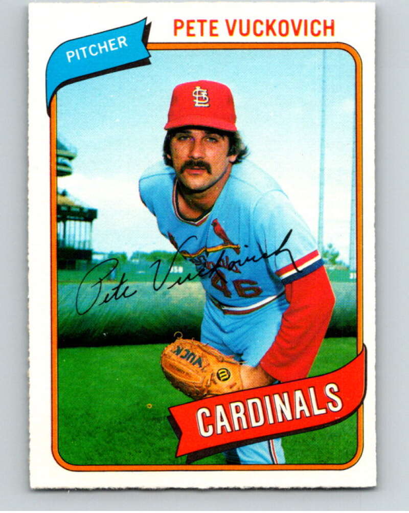 1980 O-Pee-Chee #31 Pete Vuckovich  St. Louis Cardinals  V78905 Image 1