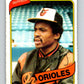 1980 O-Pee-Chee #36 Al Bumbry  Baltimore Orioles  V78920 Image 1