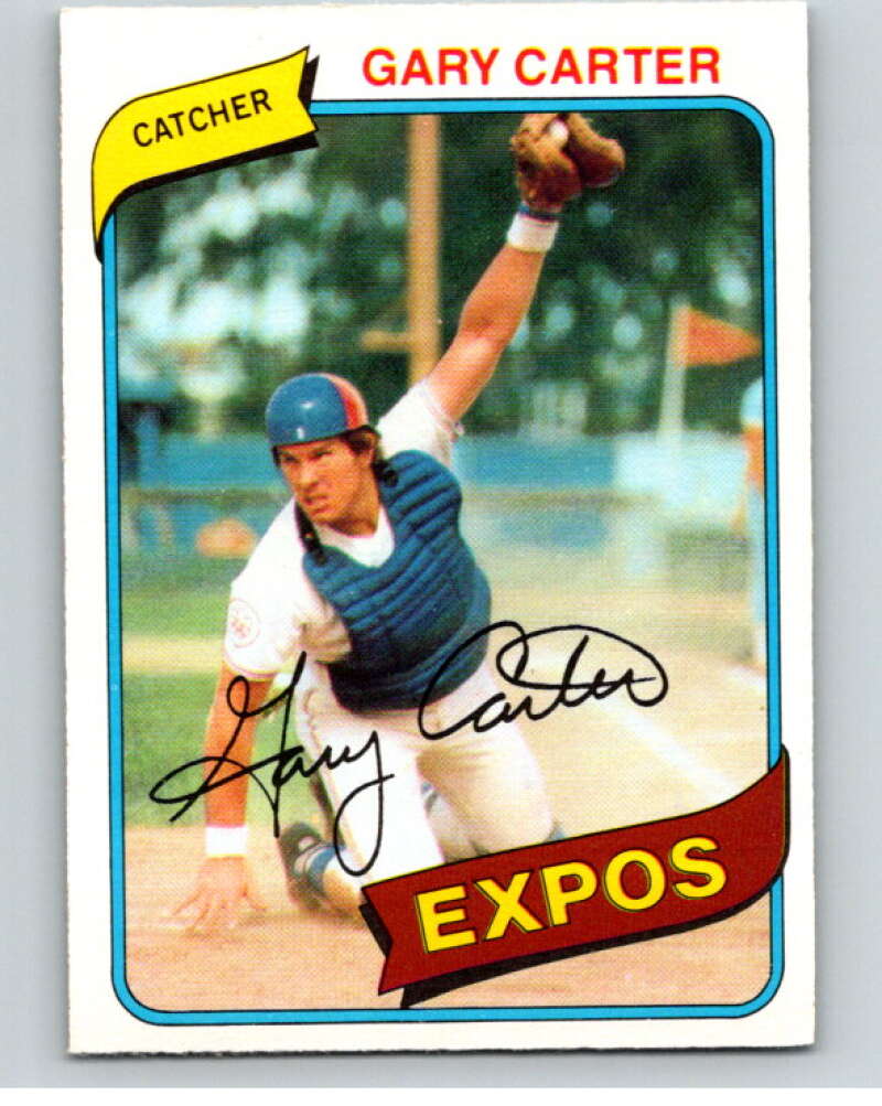 1980 O-Pee-Chee #37 Gary Carter  Montreal Expos  V78924 Image 1