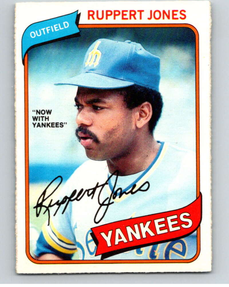 1980 O-Pee-Chee #43 Ruppert Jones  New York Yankees/Mariners  V78941 Image 1