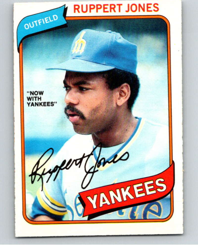 1980 O-Pee-Chee #43 Ruppert Jones  New York Yankees/Mariners  V78942 Image 1