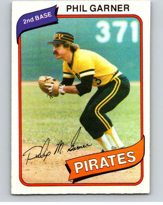 1980 O-Pee-Chee #65 Phil Garner  Pittsburgh Pirates  V79002 Image 1