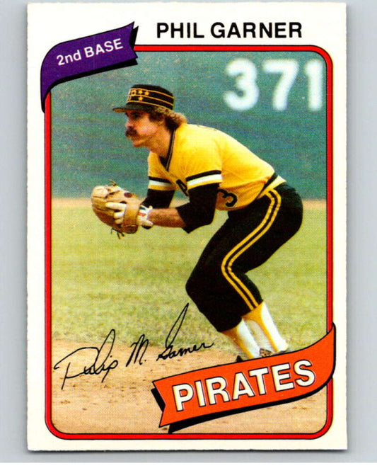 1980 O-Pee-Chee #65 Phil Garner  Pittsburgh Pirates  V79003 Image 1