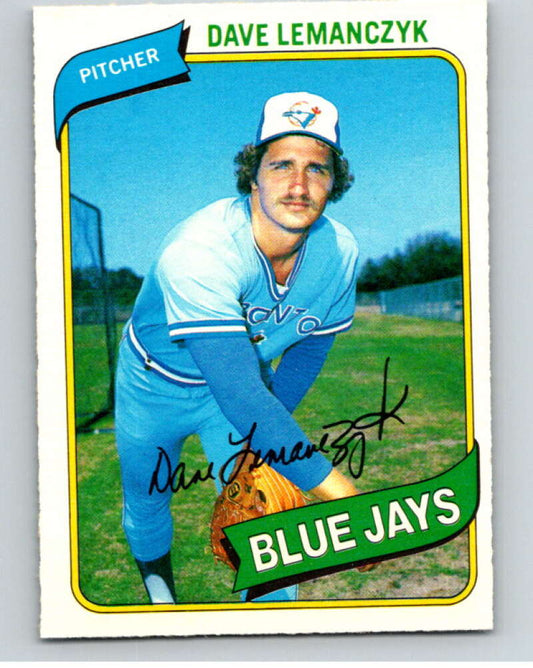 1980 O-Pee-Chee #68 Dave Lemanczyk  Toronto Blue Jays  V79011 Image 1