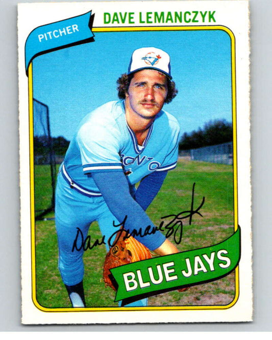 1980 O-Pee-Chee #68 Dave Lemanczyk  Toronto Blue Jays  V79012 Image 1