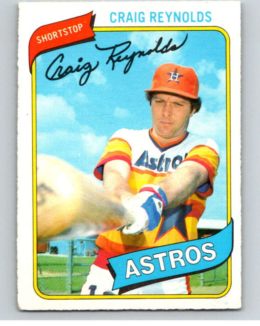 1980 O-Pee-Chee #71 Craig Reynolds  Houston Astros  V79024 Image 1