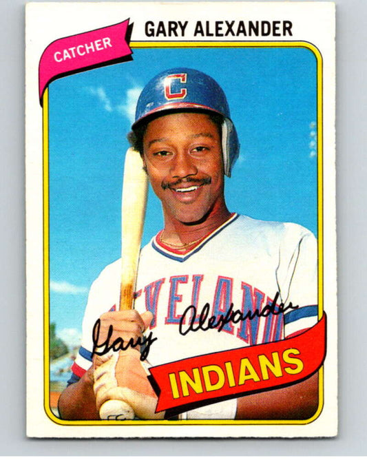 1980 O-Pee-Chee #78 Gary Alexander  Cleveland Indians  V79054 Image 1