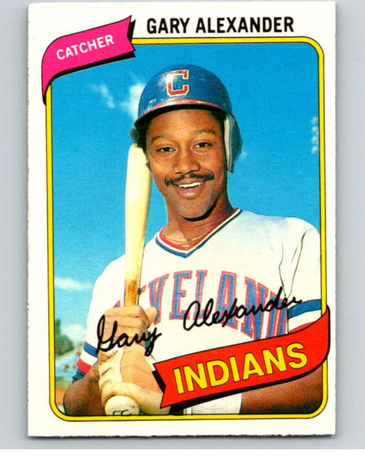 1980 O-Pee-Chee #78 Gary Alexander  Cleveland Indians  V79056 Image 1
