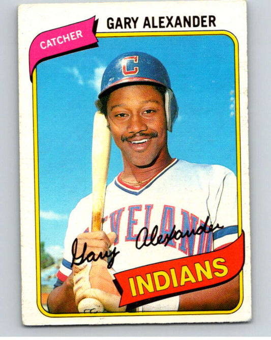 1980 O-Pee-Chee #78 Gary Alexander  Cleveland Indians  V79058 Image 1
