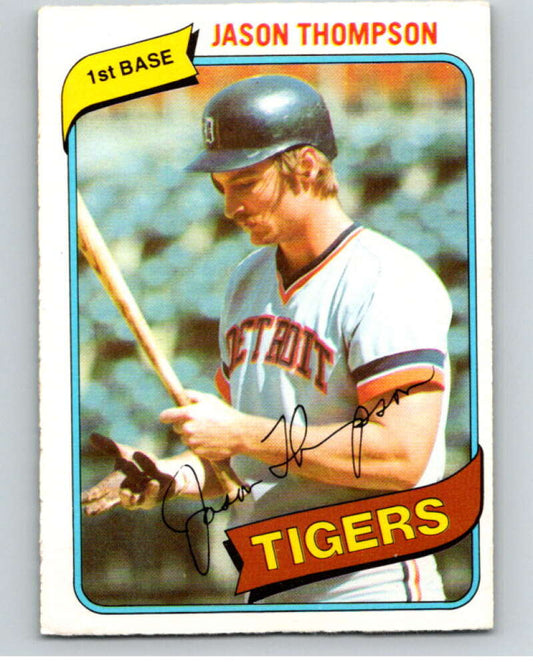 1980 O-Pee-Chee #83 Jason Thompson  Detroit Tigers  V79071 Image 1
