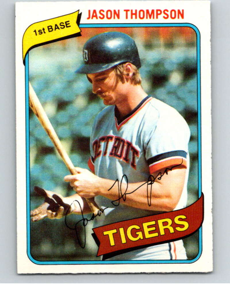 1980 O-Pee-Chee #83 Jason Thompson  Detroit Tigers  V79075 Image 1