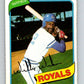 1980 O-Pee-Chee #87 Willie Wilson  Kansas City Royals  V79085 Image 1