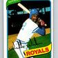 1980 O-Pee-Chee #87 Willie Wilson  Kansas City Royals  V79087 Image 1