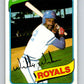 1980 O-Pee-Chee #87 Willie Wilson  Kansas City Royals  V79089 Image 1