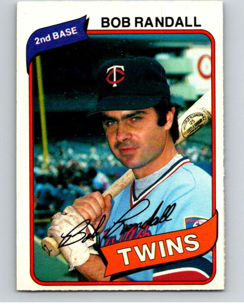 1980 O-Pee-Chee #90 Bob Randall  Minnesota Twins  V79095 Image 1