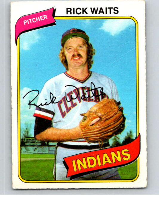 1980 O-Pee-Chee #94 Rick Waits  Cleveland Indians  V79110 Image 1