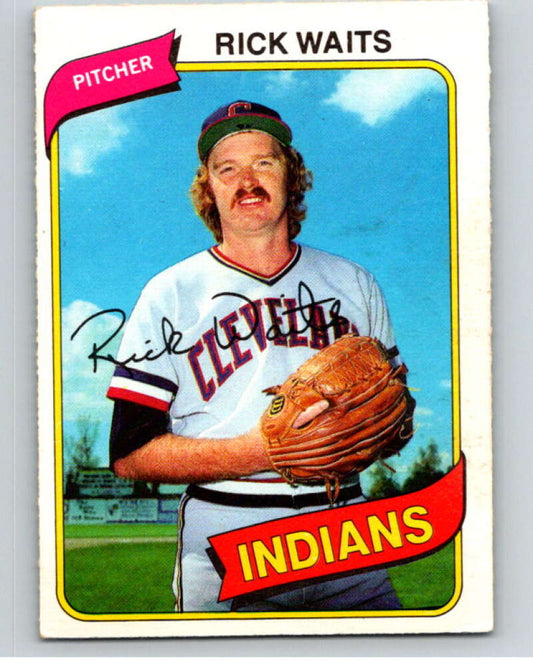 1980 O-Pee-Chee #94 Rick Waits  Cleveland Indians  V79111 Image 1
