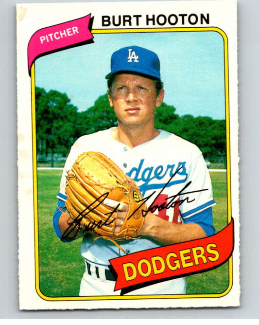 1980 O-Pee-Chee #96 Burt Hooton  Los Angeles Dodgers  V79122 Image 1