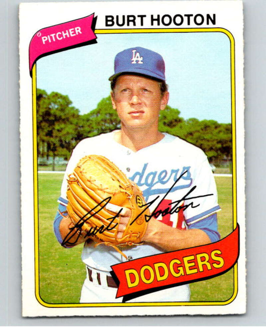 1980 O-Pee-Chee #96 Burt Hooton  Los Angeles Dodgers  V79123 Image 1