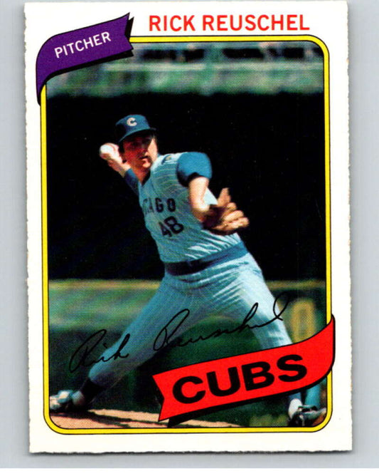1980 O-Pee-Chee #99 Rick Reuschel  Chicago Cubs  V79130 Image 1