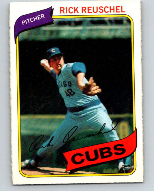 1980 O-Pee-Chee #99 Rick Reuschel  Chicago Cubs  V79131 Image 1