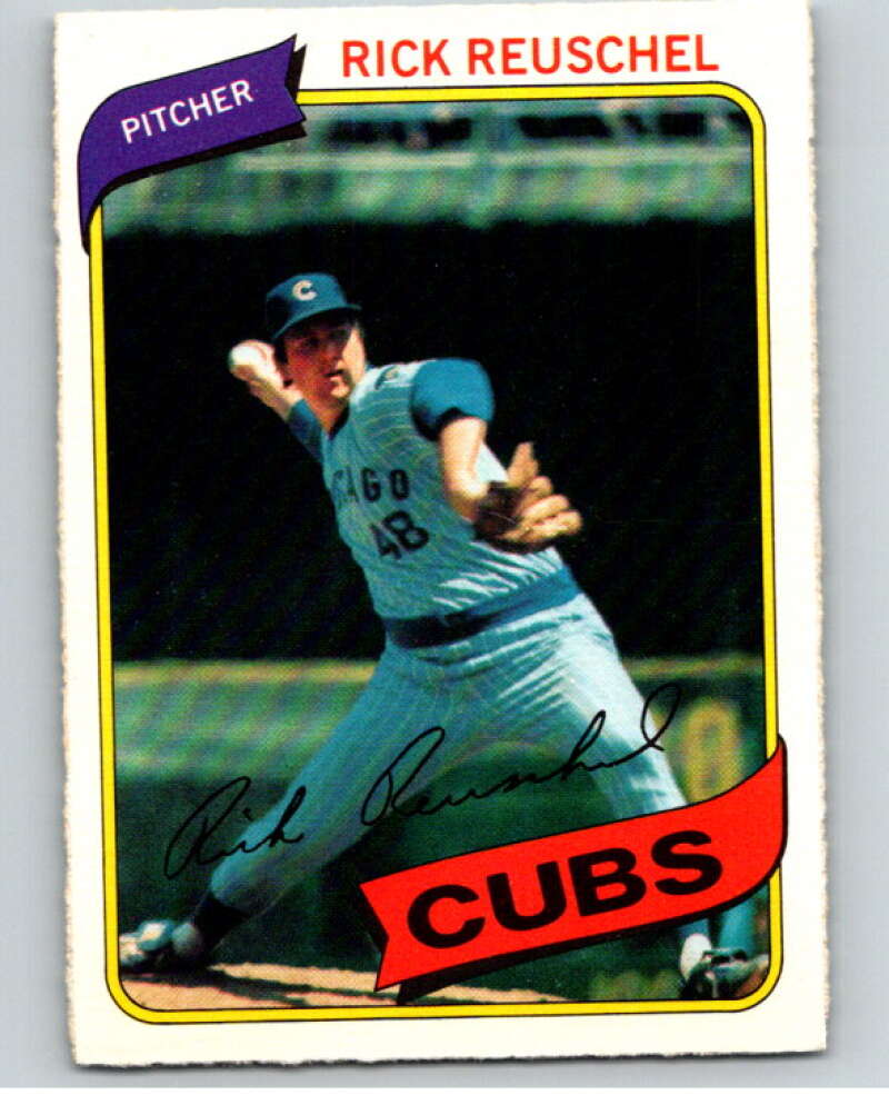 1980 O-Pee-Chee #99 Rick Reuschel  Chicago Cubs  V79133 Image 1