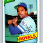 1980 O-Pee-Chee #104 Hal McRae  Kansas City Royals  V79139 Image 1