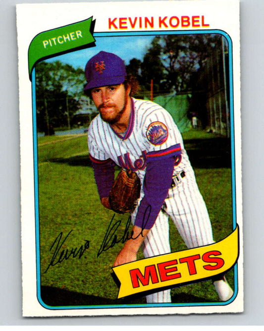 1980 O-Pee-Chee #106 Kevin Kobel  New York Mets  V79145 Image 1