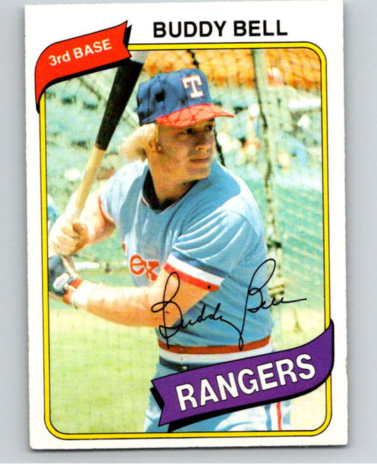 1980 O-Pee-Chee #107 Buddy Bell  Texas Rangers  V79146 Image 1