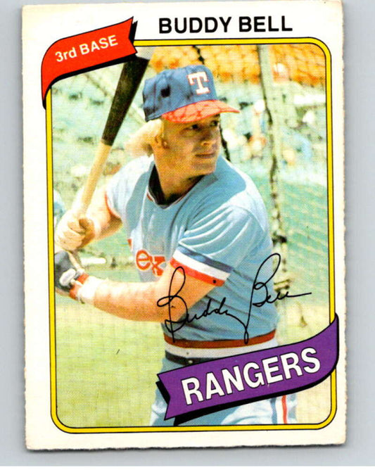 1980 O-Pee-Chee #107 Buddy Bell  Texas Rangers  V79148 Image 1