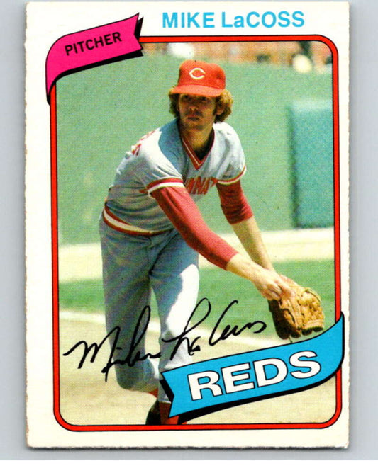 1980 O-Pee-Chee #111 Mike LaCoss  Cincinnati Reds  V79155 Image 1