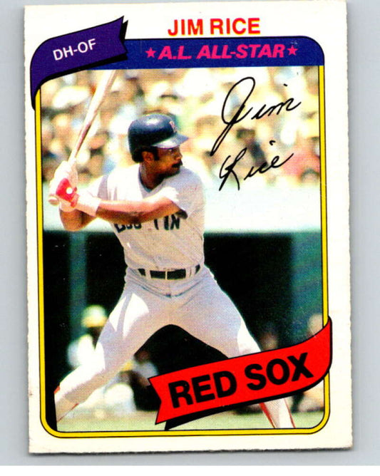 1980 O-Pee-Chee #112 Jim Rice  Boston Red Sox  V79159 Image 1