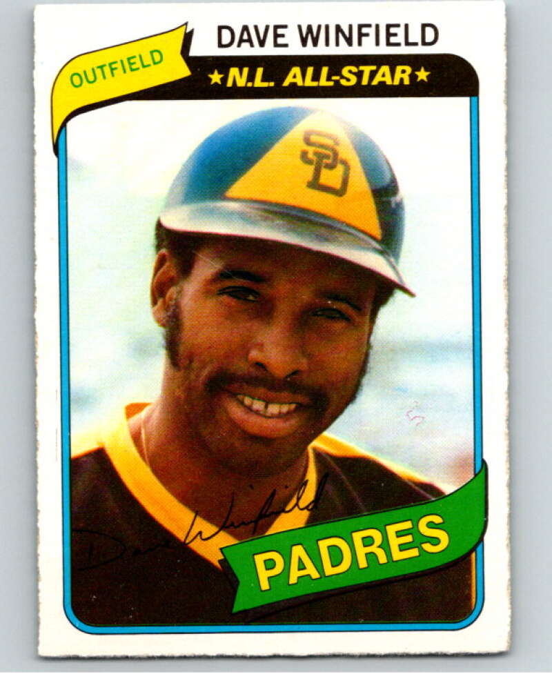 1980 O-Pee-Chee #122 Dave Winfield  San Diego Padres  V79186 Image 1