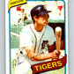 1980 O-Pee-Chee #123 Alan Trammell  Detroit Tigers  V79187 Image 1
