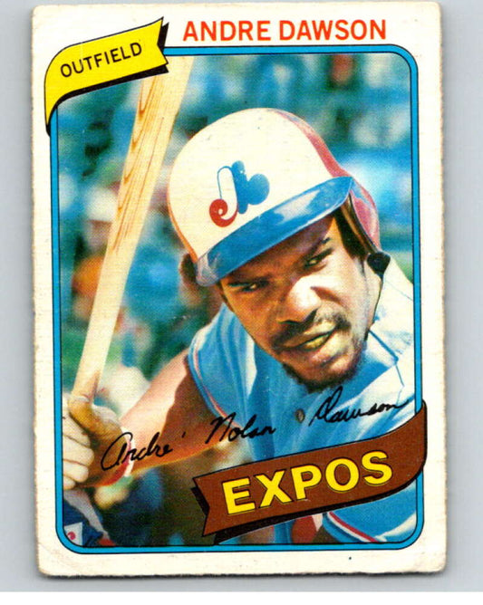 1980 O-Pee-Chee #124 Andre Dawson  Montreal Expos  V79189 Image 1