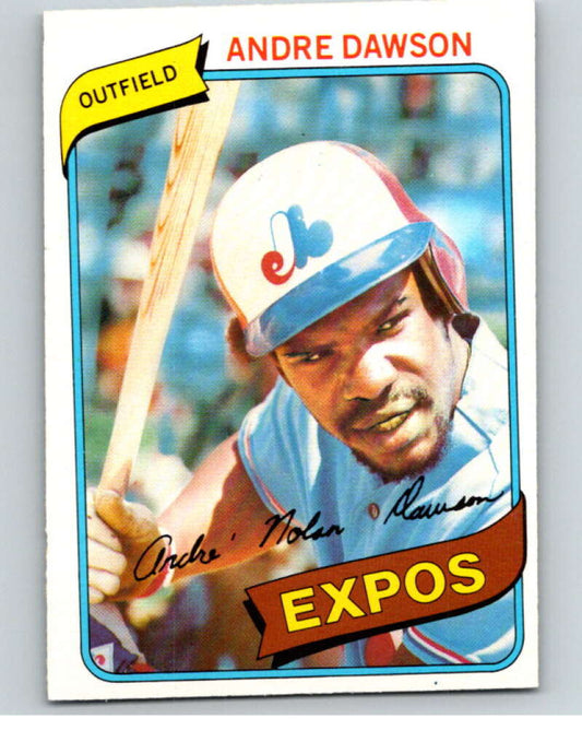 1980 O-Pee-Chee #124 Andre Dawson  Montreal Expos  V79190 Image 1