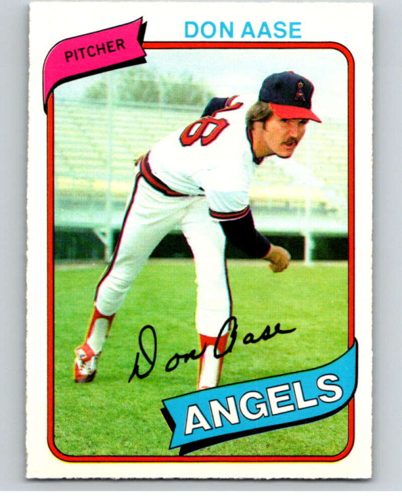 1980 O-Pee-Chee #126 Don Aase  California Angels  V79194 Image 1