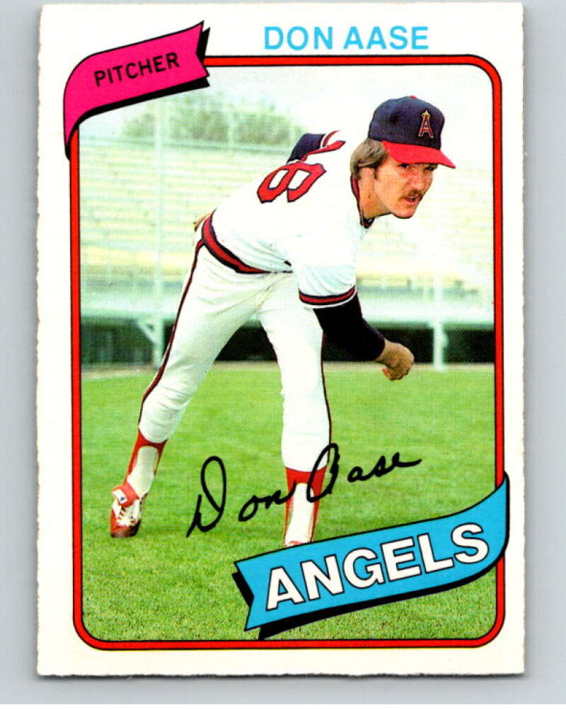 1980 O-Pee-Chee #126 Don Aase  California Angels  V79195 Image 1