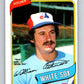 1980 O-Pee-Chee #133 Bill Atkinson  Chicago White Sox/Expos  V79225 Image 1