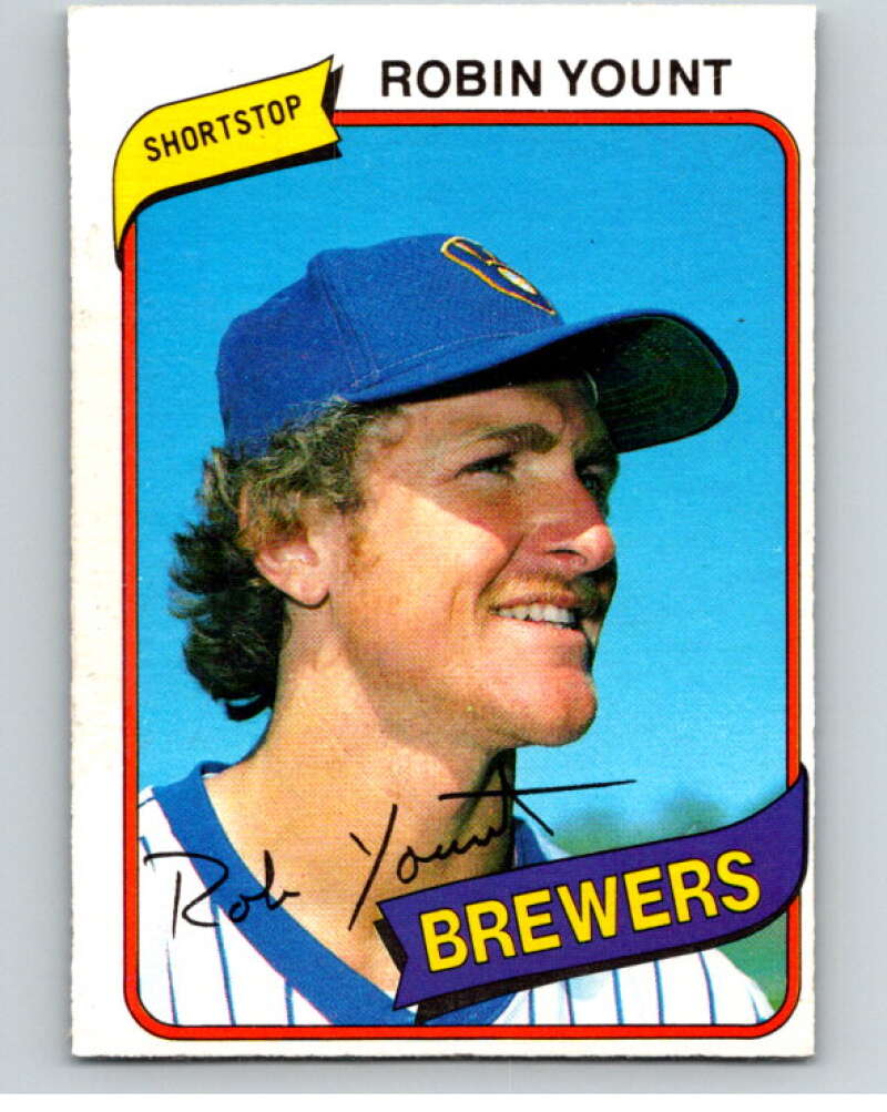 1980 O-Pee-Chee #139 Robin Yount  Milwaukee Brewers  V79252 Image 1