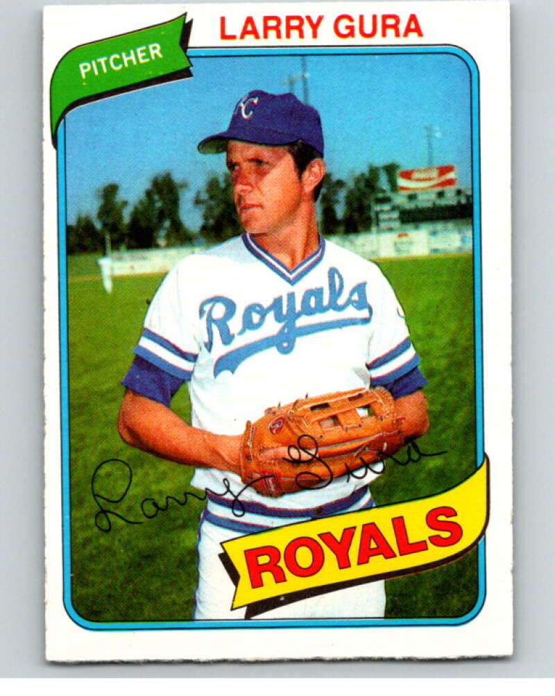 1980 O-Pee-Chee #154 Larry Gura  Kansas City Royals  V79296 Image 1