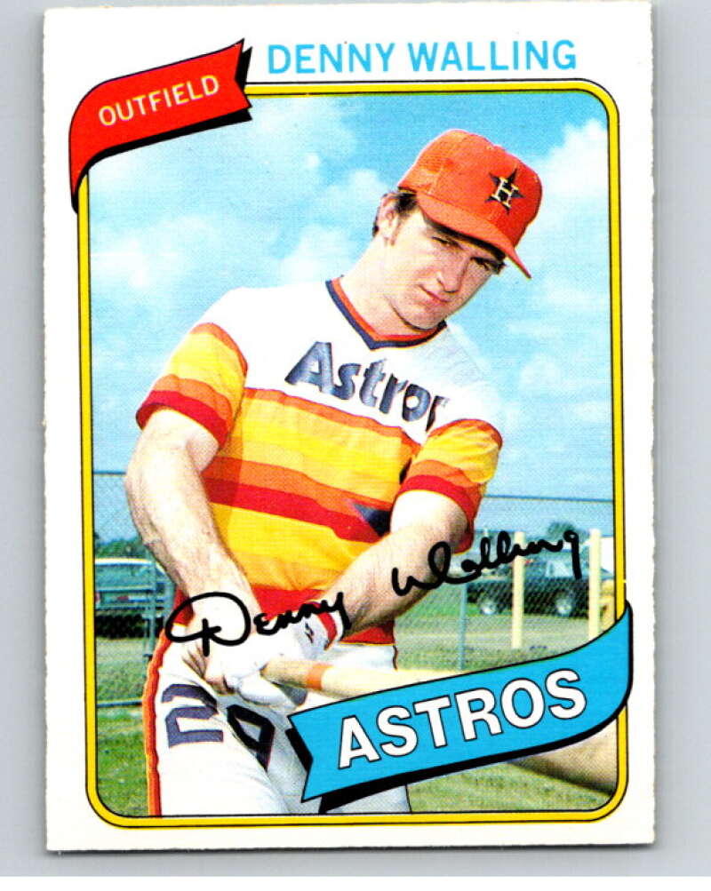 1980 O-Pee-Chee #161 Denny Walling  Houston Astros  V79322 Image 1