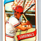 1980 O-Pee-Chee #170 Keith Hernandez  St. Louis Cardinals  V79353 Image 1