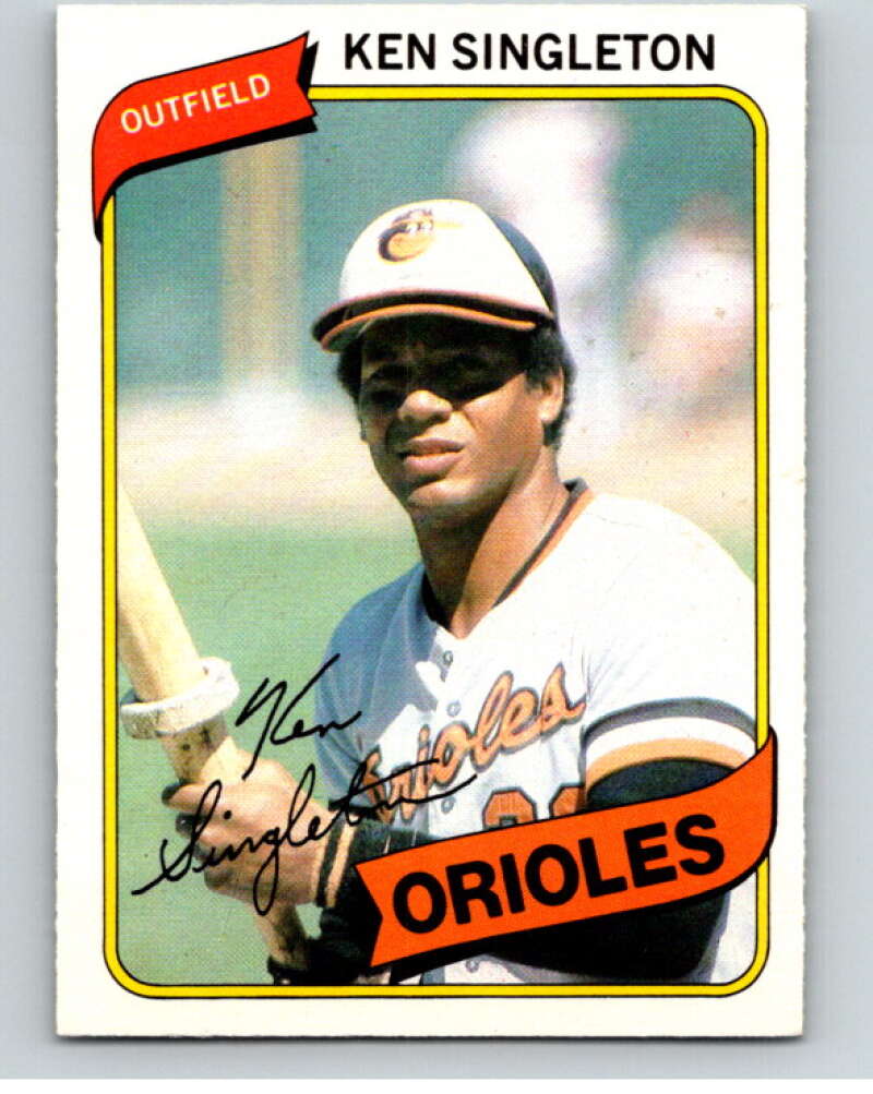 1980 O-Pee-Chee #178 Ken Singleton  Baltimore Orioles  V79372 Image 1