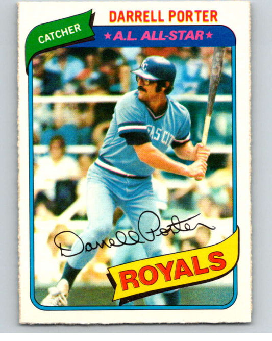 1980 O-Pee-Chee #188 Darrell Porter  Kansas City Royals  V79413 Image 1