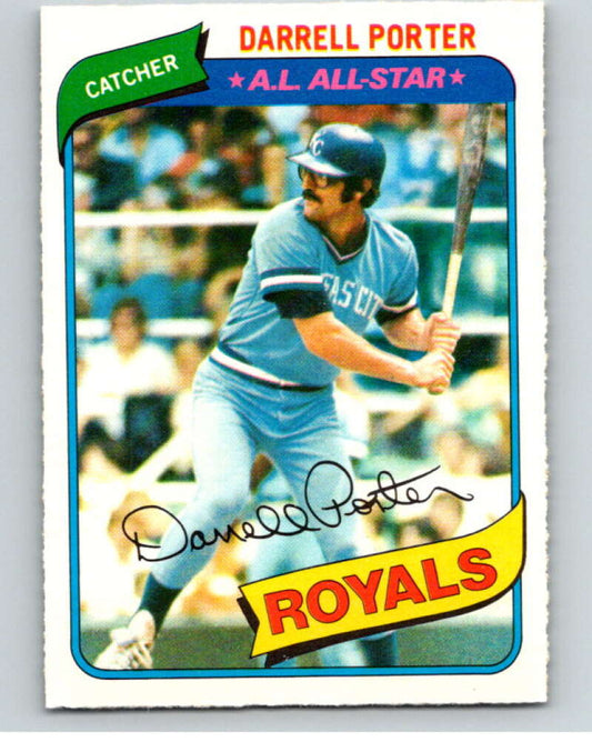 1980 O-Pee-Chee #188 Darrell Porter  Kansas City Royals  V79415 Image 1